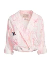 Alessia Santi Woman Jacket White Size 12 Cotton In White