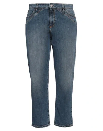 Alessia Santi Woman Jeans Blue Size 25 Cotton, Elastane