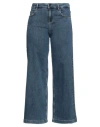 Alessia Santi Woman Jeans Blue Size 31 Cotton, Polyester, Elastane In Blue