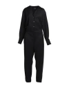 Alessia Santi Woman Jumpsuit Black Size 6 Polyester, Viscose, Elastane In Black
