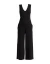 Alessia Santi Woman Jumpsuit Black Size 6 Polyester, Viscose, Elastane In Black