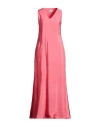 Alessia Santi Woman Maxi Dress Antique Rose Size 10 Viscose, Cupro In Pink