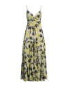 ALESSIA SANTI ALESSIA SANTI WOMAN MAXI DRESS CREAM SIZE 8 COTTON