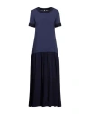 Alessia Santi Woman Maxi Dress Dark Purple Size 6 Viscose, Cupro