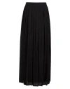 ALESSIA SANTI ALESSIA SANTI WOMAN MAXI SKIRT BLACK SIZE 6 VISCOSE