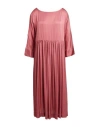 Alessia Santi Woman Midi Dress Antique Rose Size 6 Viscose