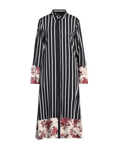 Alessia Santi Woman Midi Dress Black Size 6 Viscose