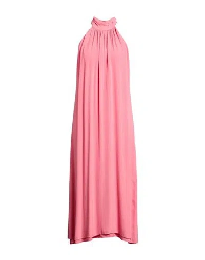 Alessia Santi Woman Midi Dress Pink Size 4 Viscose