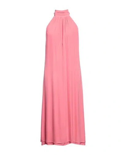 Alessia Santi Woman Midi Dress Pink Size 6 Viscose