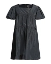 Alessia Santi Woman Mini Dress Black Size 4 Polyester, Polyamide In Black