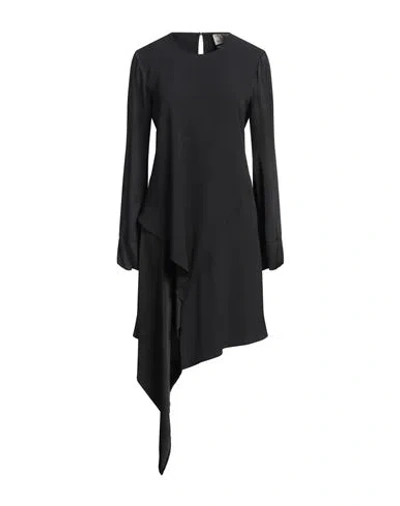 Alessia Santi Woman Mini Dress Black Size 6 Polyester, Elastane