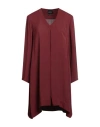 Alessia Santi Woman Short Dress Burgundy Size 6 Viscose In Red