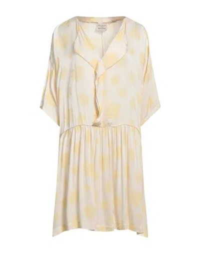Alessia Santi Woman Mini Dress Cream Size 8 Viscose In White