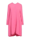 Alessia Santi Woman Mini Dress Fuchsia Size 6 Viscose