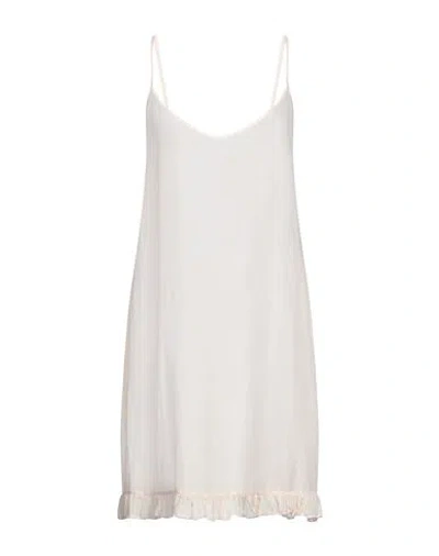 Alessia Santi Woman Mini Dress Light Pink Size 6 Cotton, Silk
