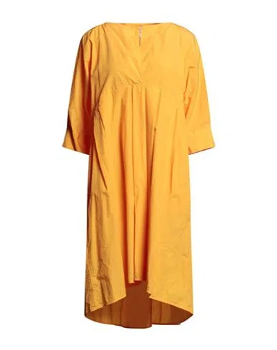 Alessia Santi Woman Short Dress Mandarin Size 4 Cotton