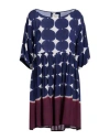 Alessia Santi Woman Mini Dress Purple Size 8 Viscose In Purple