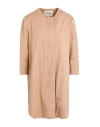 Alessia Santi Woman Overcoat & Trench Coat Beige Size 6 Cotton In Neutral