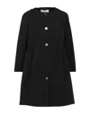Alessia Santi Overcoats In Black