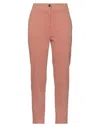 Alessia Santi Woman Pants Antique Rose Size 6 Cotton, Viscose, Elastane In Pink