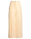 Alessia Santi Woman Pants Apricot Size 8 Viscose In Orange