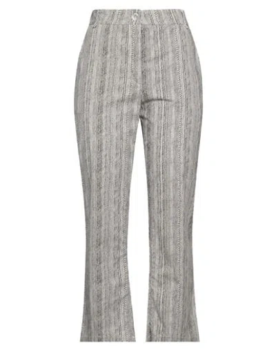 Alessia Santi Woman Pants Beige Size 10 Cotton In Sand