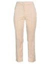 Alessia Santi Woman Pants Beige Size 6 Cotton, Polyamide, Elastane In Beige