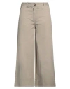 Alessia Santi Woman Pants Beige Size 6 Linen, Cotton, Elastane In Beige