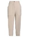 Alessia Santi Woman Pants Beige Size 6 Polyester, Viscose, Elastane In Neutral