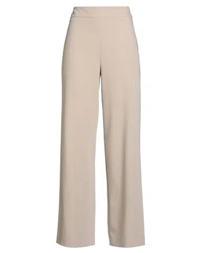Alessia Santi Woman Pants Beige Size 6 Polyester, Viscose, Elastane In Neutral