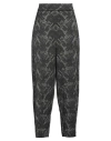 Alessia Santi Woman Pants Black Size 1 Cotton, Viscose In Black