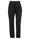 Alessia Santi Woman Pants Black Size 2 Cotton, Polyamide, Elastane