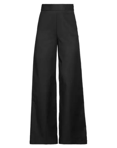 Alessia Santi Woman Pants Black Size 2 Polyester, Viscose, Elastane