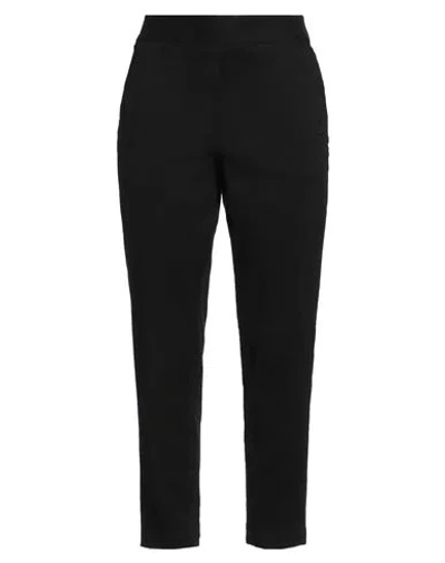 Alessia Santi Woman Pants Black Size 4 Cotton, Viscose, Elastane