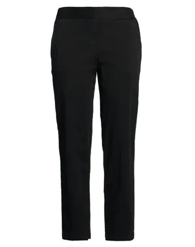 Alessia Santi Woman Pants Black Size 6 Cotton, Elastane