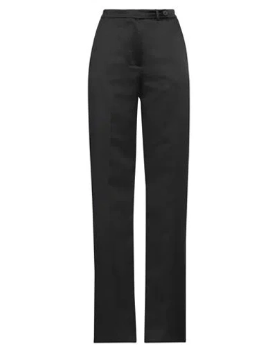 Alessia Santi Woman Pants Black Size 6 Polyester, Elastane