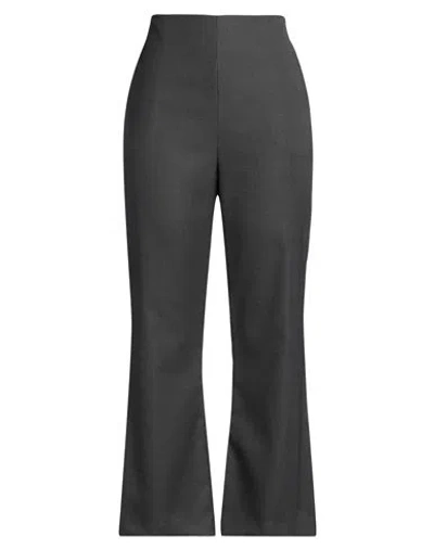 Alessia Santi Woman Pants Black Size 6 Polyester, Viscose, Elastane