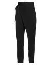 Alessia Santi Woman Pants Black Size 6 Polyester, Viscose, Elastane In Black