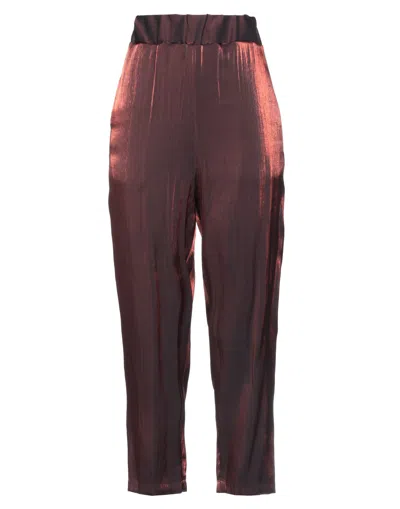 Alessia Santi Pants In Brown