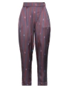 Alessia Santi Woman Pants Burgundy Size 10 Viscose In Red