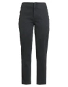 Alessia Santi Woman Pants Charcoal Size 31 Cotton, Elastane In Gray