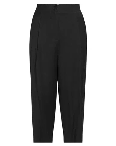 Alessia Santi Woman Pants Chocolate Brown Size 6 Virgin Wool, Cotton