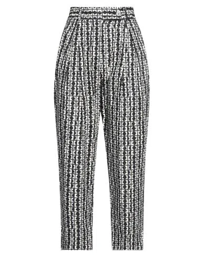Alessia Santi Woman Pants Cream Size 6 Cotton In White