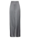 Alessia Santi Woman Pants Lead Size 4 Viscose, Elastane In Grey