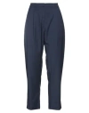Alessia Santi Woman Pants Midnight Blue Size 10 Polyester, Viscose, Elastane In Blue