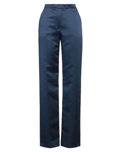 Alessia Santi Woman Pants Midnight Blue Size 6 Polyester, Elastane