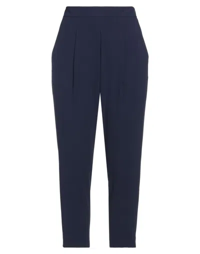 Alessia Santi Pants In Dark Blue