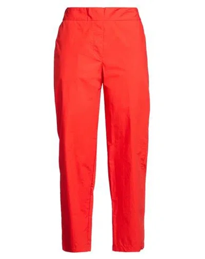 Alessia Santi Woman Pants Orange Size 8 Cotton