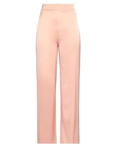 Alessia Santi Woman Pants Pink Size 10 Viscose, Elastane