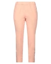 Alessia Santi Woman Pants Salmon Pink Size 6 Cotton, Elastane